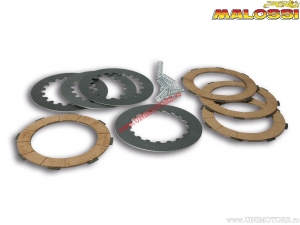 Clutch disk kit (8 springs) - Vespa Cosa2 125 Air 2T ('91-'96) / PX 150E Air 2T E3 ('11-'17) - Malossi