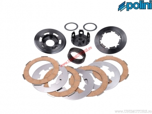 Clutch kit Evolution 2T - Vespa ETS 125 AIR 2T ('84-'85) / V 50 AIR 2T ('65-'79 / 4-speed version) - Polini