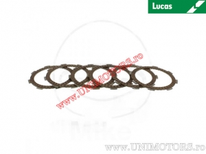 Clutch plate kit (textolite) - Honda CRF 150 R ('07-'17) / Kawasaki KX 80 ('98-'00) / KX 85 ('01-'15) - Lucas