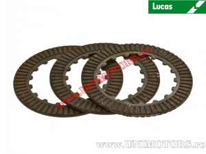 Clutch plate kit (textolite) - Honda CRF 50F / CRF 70F ('05-'13) / XR 50R ('03-'04) / XR 70R ('97-'00) / Z 50 - Lucas