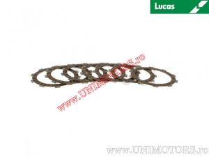 Clutch plate kit (textolite) - Honda FT 500 / TRX 420 FM FourTrax ('10-'11) / TRX 500 FA Fourtrax Foreman ('05-'09) - Lucas