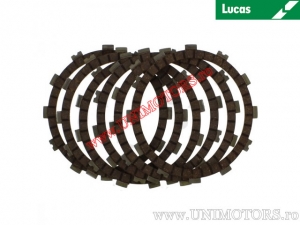 Clutch plate kit (textolite) - Suzuki LT-F 400 F Eiger 4X4 ('02-'05) / LT-F 400 FS KingQuad 4X4 ('08-'15) / LT-F 500 - Lucas