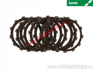 Clutch plate kit (textolite) - Suzuki LT-Z 400 Quadsport ('03-'16) - Lucas