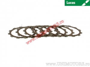 Clutch plate kit (textolite) - Yamaha WR 250 R ('08-'14) / WR 250 X ('10-'14) - Lucas