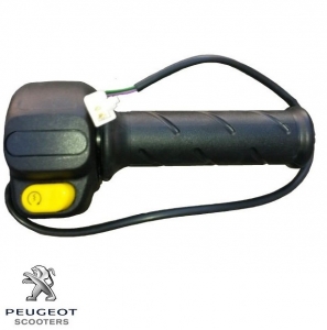 Comando acceleratore + pulsante di avvio originale - Peugeot Jet Force / Ludix 12 / Speedfight 2 / TKR 2 / Vivacity 2 2T 50cc - 