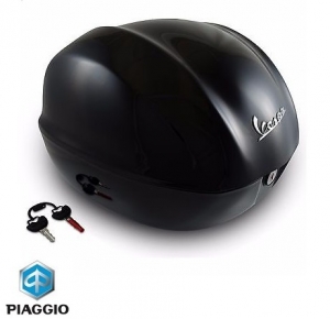 Compartimento de equipaje original de 32 litros - color: negro - Vespa Sprint ('14-) 50-125-150cc - Piaggio