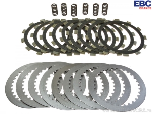 Complete clutch kit EBC DRCF (carbon) - Yamaha WR 250 F ('01-'14)