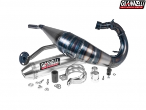 Complete Exhaust System Giannelli Enduro 2T - Fantic Enduro 50 E Casa / Motard 50 M Casa 2T ('13-'16)