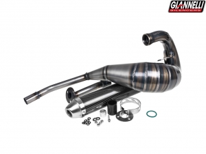 Complete Exhaust System Giannelli Enduro 2T - Husqvarna WRE 125 ('09-'10) - Carbon Final