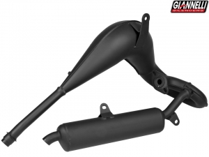 Complete Exhaust System Giannelli Enduro 2T - Yamaha DT 125 LC ('82-'01) - Steel Muffler