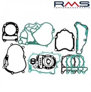 Complete gasket set - Aprilia Scarabeo / Piaggio Beverly / X8 / X9 / X Evo / Vespa GTS / GTV 4T 4V LC 250-300cc - RMS