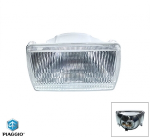 Complete headlight - Piaggio Ape 50 ('09-'18) / Ape Mix ('98-'08) 2-stroke air-cooled 50cc - Piaggio