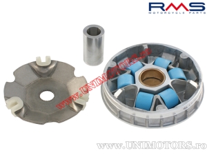 Complete variator - Gilera Runner VX / VXR / Piaggio Hexagon GTX / X9 Amalfi (rol van 20,5x17mm) - 180/200cc 4T - (RMS)