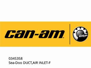 CONDUIT SEADOO, ENTRÉE D'AIR-F - 0345358 - Can-AM