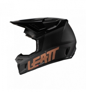 Conjunto capacete / óculos Moto 9.5 Carbon V22: Tamanho - L