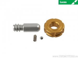 Conjunto de ajuste da alavanca de freio cor: dourado - Lucas TRW