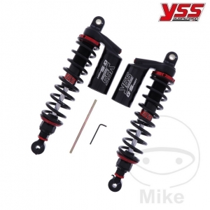 Conjunto de amortiguador trasero YSS negro / negro - Honda Z 125 MA Monkey ABS ('18-'21) - JM