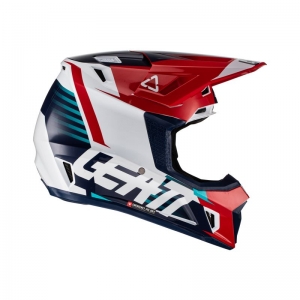 Conjunto de capacete / óculos Moto 7.5 V22 Royal: Tamanho - L