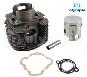 Conjunto de cilindro de motocicleta D69.00 mm perno 16 - Piaggio Ape MP / MPR / MPV 2T AC 220cc - Olympia