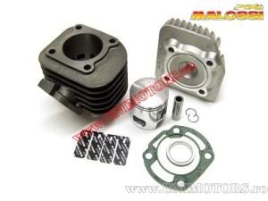 Conjunto de cilindro (motor) - CPI Hussar / Oliver / Popcorn / Keeway F-Act / Focus / Matrix - 70cc 2T (parafuso de 12mm) - (Mal