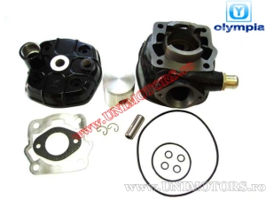 Conjunto de cilindro (motor) - Gilera GSM / RCR / SMT / Derbi Senda / GPR 50cc 2T - (Olympia)