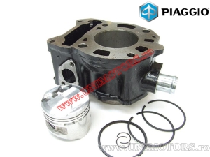 Conjunto de cilindro (motor) - Piaggio Leader LC (refrigerado por agua) - 125cc 4 tiempos - (Piaggio)