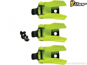 Conjunto de hebillas para botas enduro/cross radial (amarillo) - Thor