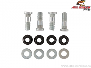 Conjunto de parafusos / porcas da roda dianteira - Suzuki LT-4WD 250 Quad Runner ('89-'98) / LT-F250F 4WD Quad Runner ('99-'02) 