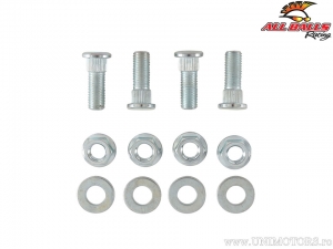 Conjunto de parafusos / porcas roda traseira - Polaris Ranger 2x4 500 ('05-'08) / Ranger 6x6 500 ('05) /Ranger TM700 ('05-'06) -