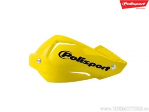 Conjunto de plástico amarillo de repuesto para protectores de manos Touquet - Polisport