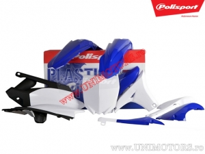 Conjunto de plástico (branco / azul) - Yamaha YZ 450 F ('10-'13) - Polisport