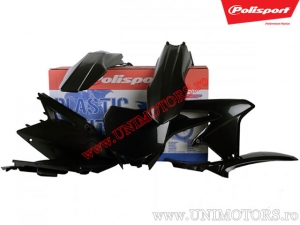 Conjunto de plásticos (negro) - Suzuki RM-Z 450 ('08-'17) - Polisport