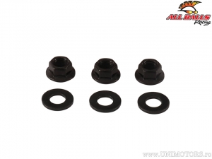 Conjunto de porcas da roda dianteira (3 peças) - Suzuki LT-80 ('87-'06) / LT-Z90 Quadsport ('07-'21) - All Balls