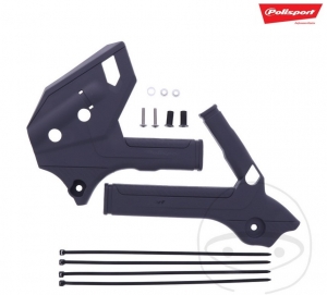 Conjunto de proteção de quadro cinza Polisport - Suzuki DR-Z 400 ('00-'04) / Suzuki DR-Z 400 E ('00-'07) / Suzuki DR-Z 400 S (