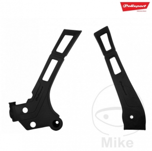 Conjunto de proteção de quadro preto Polisport - Yamaha YZ 125 ('05-'19) / Yamaha YZ 250 2T ('05-'19) - JM