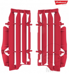 Conjunto de proteção do radiador vermelho Polisport - Beta RR 250 2T Enduro Oilmix ('20) / Beta RR 250 2T Racing ('20) - JM