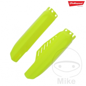 Conjunto de proteção para garfos dianteiros amarelo fluorescente Polisport - Honda CR 80 RB 19 polegadas ('01-'02) / Honda CR 