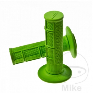 Conjunto de punhos de guidão 794 verde Progrip D: 22 mm L: 115 mm fechados - JM