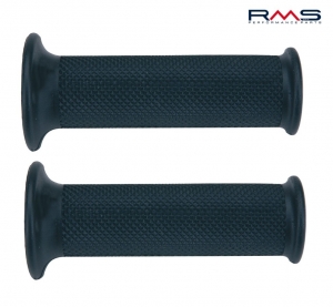 Conjunto de punhos longos tipo Dakar - cor: preto (comprimento: 128 mm) - RMS