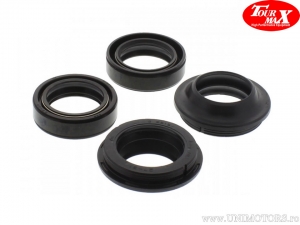 Conjunto de retentores de garfo 27x39x10.5mm - Daelim Message 50 / Honda CRF 100 / Suzuki GP 125 / Yamaha FS 80 / RD 50 - TourMa