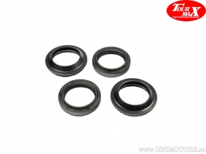 Conjunto de retentores de garfo 37x49x8/10mm - Kawasaki GPZ 1100 / GPZ 600 R / GPZ 750 / Suzuki GS 500 / GW 250 / VL 125 - TourM