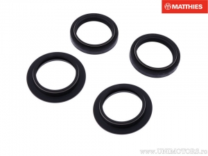 Conjunto de retentores de garfo 41x53x8/10.5mm - Ducati GT 1000 / Honda FJS 400 / Kawasaki ER-6N 650 / Suzuki DR 650 / Yamaha MT