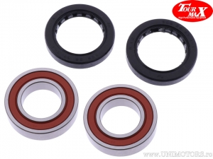 Conjunto de rolamentos e retentores da roda dianteira - Honda CR 125 R / CR 250 R / CR 500 R / CRF 250 R / RF 450 R / CRF 450 X 