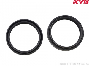 Conjunto de vedantes de óleo da forquilha 48x58x9mm - Beta RR 125 LC 2T Enduro / Fantic XE 125 2T / Gas Gas EC 300 Sixdays - Ka