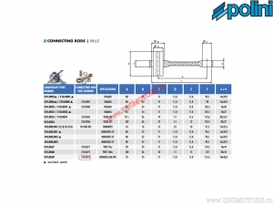 Connecting rod (95mm) - Polini - without picture!!!