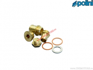 Coolant hose flange / plug - Aprilia AF1 50 Futura, Min.RV4-3 / Malaguti Fifty 50 H2O / Peugeot 103 SPX 50 - Polini