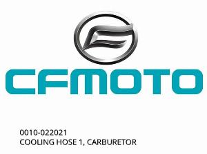 COOLING HOSE 1, CARBURETOR - 0010-022021 - CFMOTO