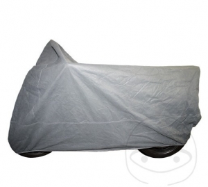 Copertura interna per motocicletta 203 x 144 cm grigia - JM