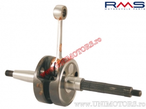 Crankshaft - Gilera DNA / Runner / Piaggio Free / Zip / Liberty / NRG / Sfera / Vespa ET2 / LX / S - 2T 50cc - RMS