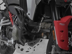 Crashbar - material: otel - culoare: negru - Ducati Multistrada V 4 ('20-) - SW-Motech